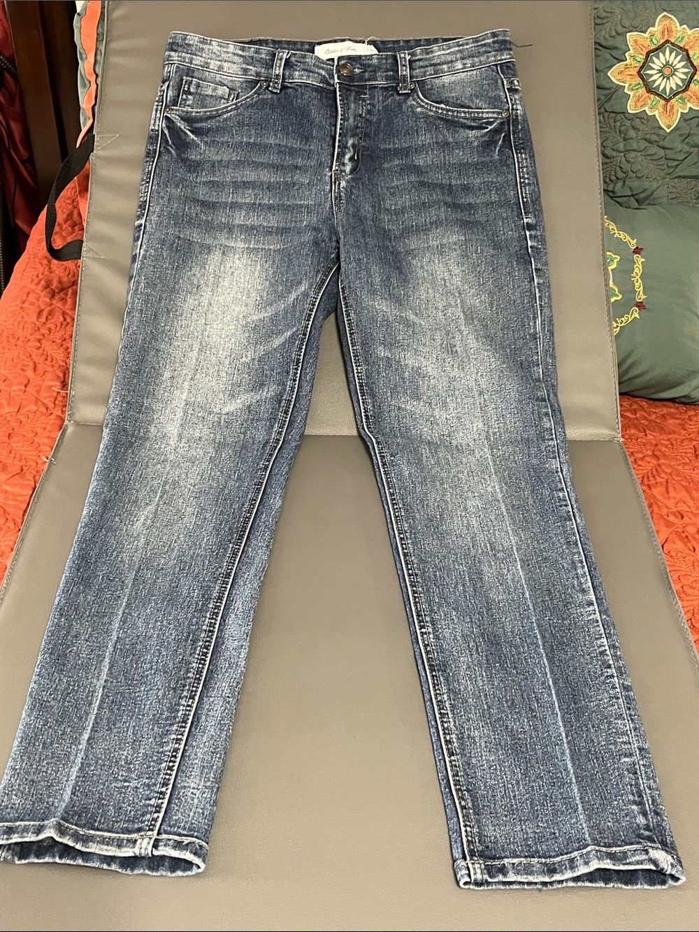 Stitches & Rivets slim fit with stretch jeans 34WX30L